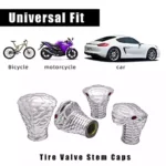 Motorcycle valve stems