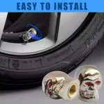 Tire pressure valve caps